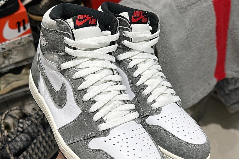 ジョーダンブランドからエアジョーダン 1のヴィンテージ感のある新作 "ウォッシュドブラック"が登場 air michael jordan brand 1 high og washed black fire red light smoke grey sail DZ5485 051 official release date info photos price store list buying guide