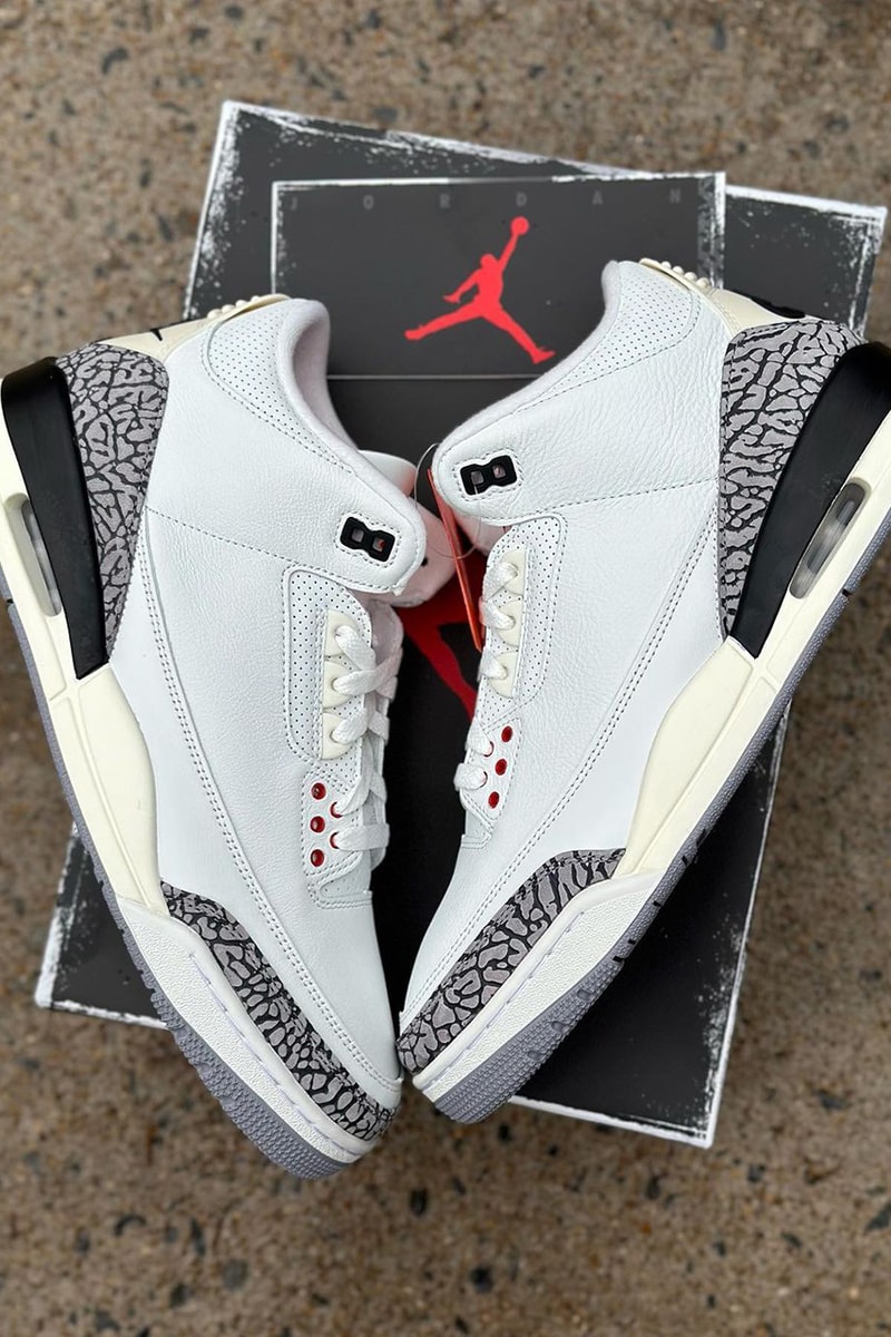 エアジョーダン3 "Reimagined"が23年初頭にリリースか air jordan 3 reimagined DN3707 100 white cement release info date store list buying guide photos price 