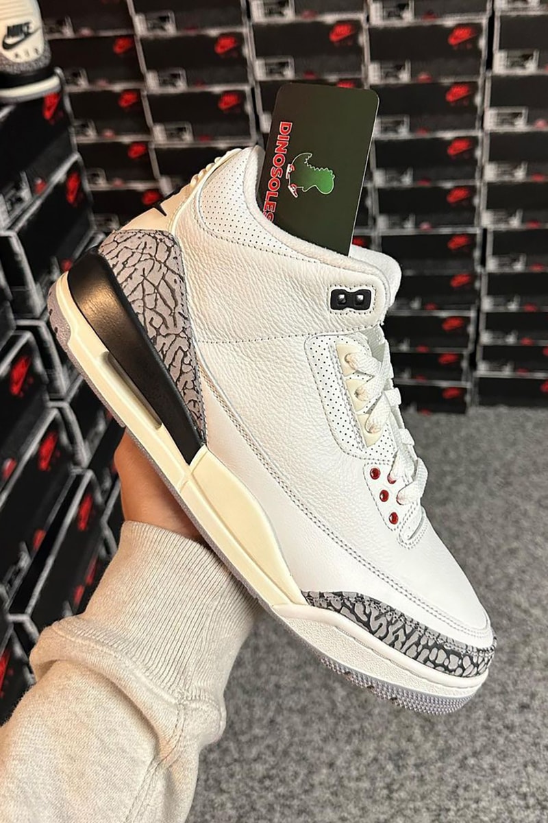 エアジョーダン3 "Reimagined"が23年初頭にリリースか air jordan 3 reimagined DN3707 100 white cement release info date store list buying guide photos price 