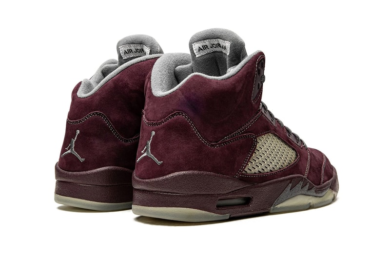 ジョーダン ブランドからエアジョーダン 5 “バーガンディ” が17年ぶりに復刻 Air Jordan 5 Burgundy DZ4131 600 release date info store list buying guide photos price 