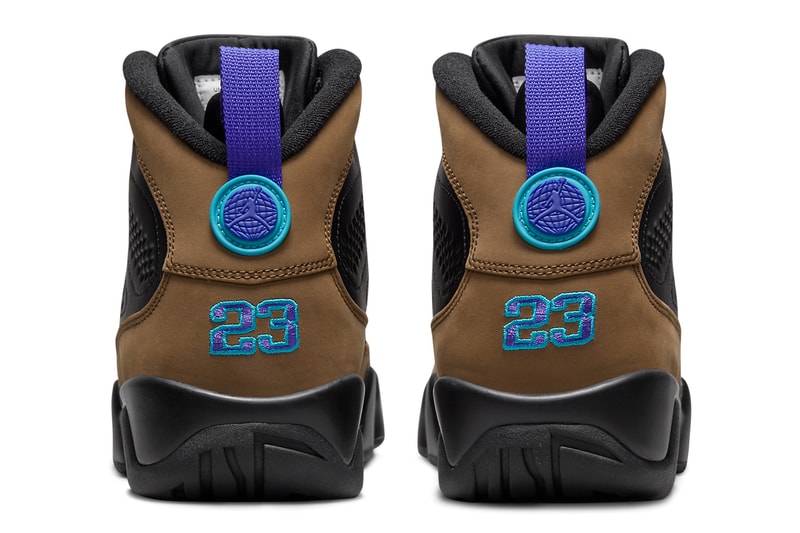 エアジョーダン9 の新色 “ライトオリーブ” の国内発売日が決定 Air Jordan 9 Appears in "Light Olive" release info Jordan Brand 2023 retro collection