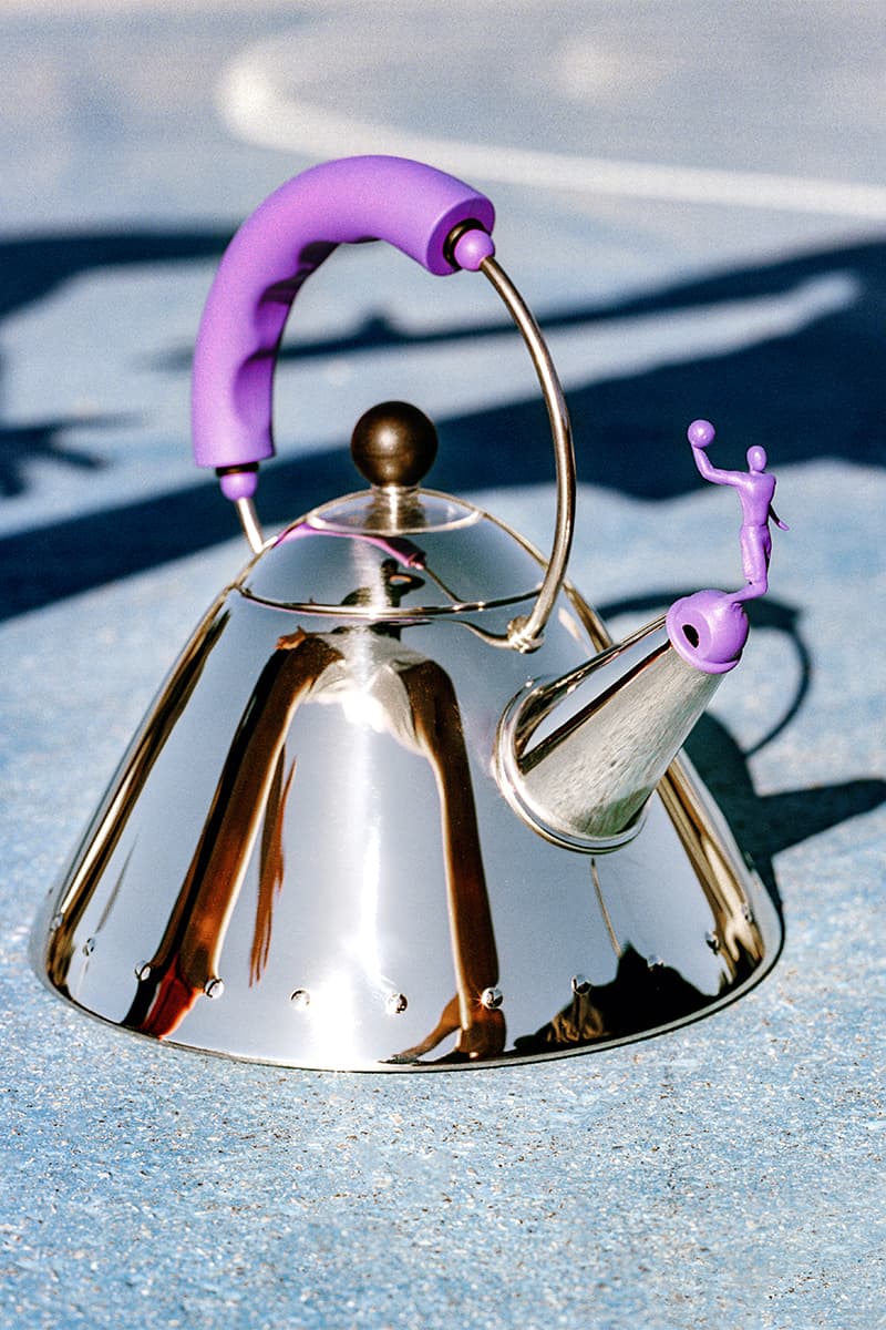 デザインメーカーアレッシィがヴァージルアブローデザインのケトル発表  Alessi Unveils Virgil Abloh's Take on its Iconic 9093 Kettle 