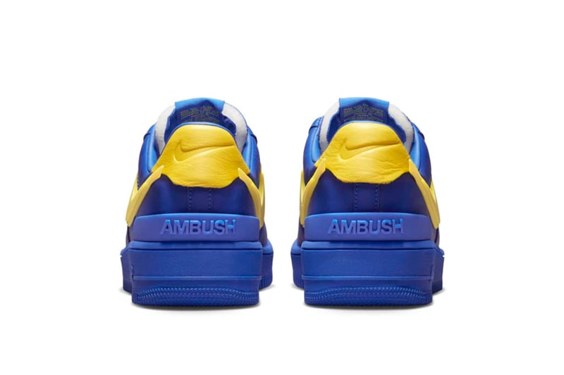 アンブッシュ x ナイキ エアフォース 1 AMBUSH® x Nike の最新コラボレーションとなる Air Force 1 の発売日が決定
