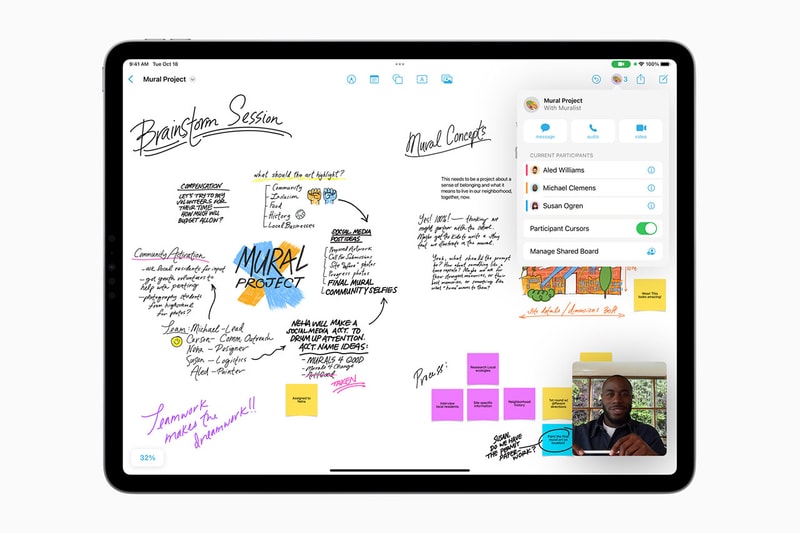 アップルがホワイトボードのように使える新機能 “フリーボード”の配信を開始 apple launches freeform a powerful new app designed
