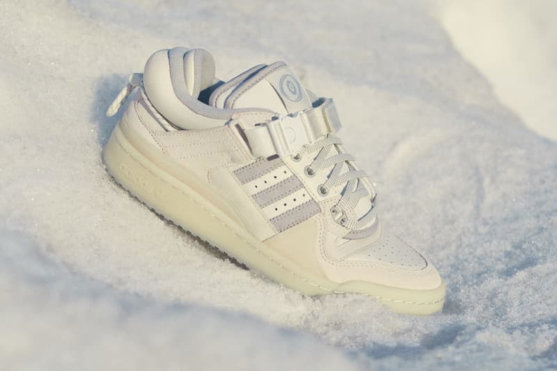 バッドバニーとアディダス フォーラム バックル ローから新色 “クラウド ホワイト”が登場 bad bunny adidas forum low white HQ2153 release date info store list buying guide photos price 
