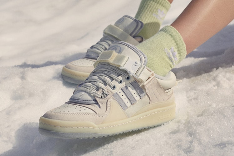 Bad Bunny と adidas Forum Buckle Low から新色 “Cloud White” が登場