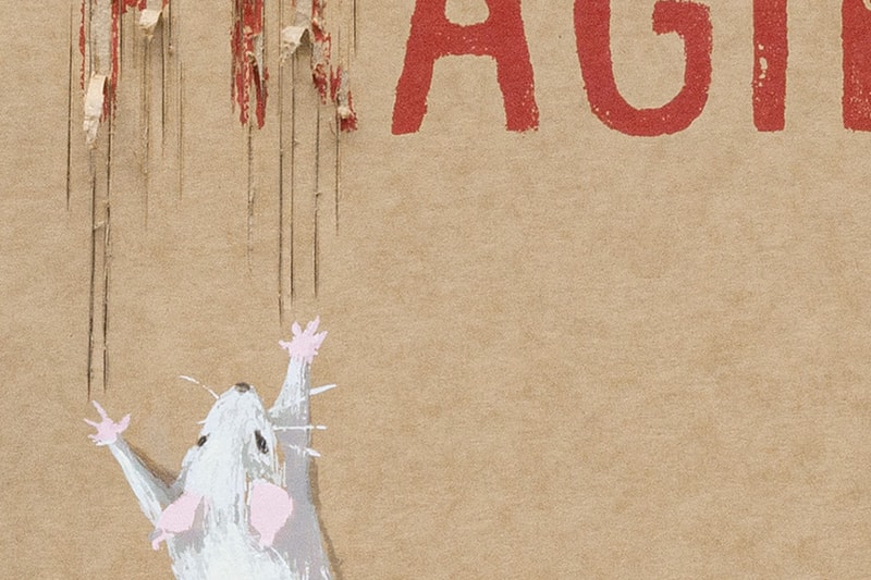 バンクシーがウクライナを支援するために製作した作品50点を販売 Banksy sells 50 of his own artworks created in aid of Ukraine