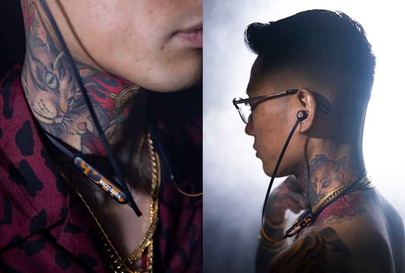ビーツバイドクタードレxワコマリアがレオパード柄を纏ったコラボビーツフレックスを発売 beats by dr dre wacko maria collab beats flex release info