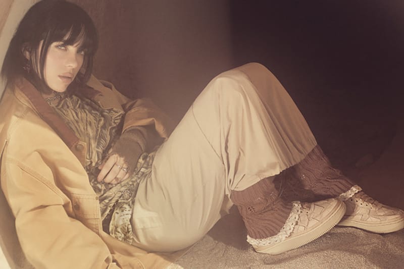 ビリー・アイリッシュ x Nike Air Force 1 Low の公式ビジュアルが公開