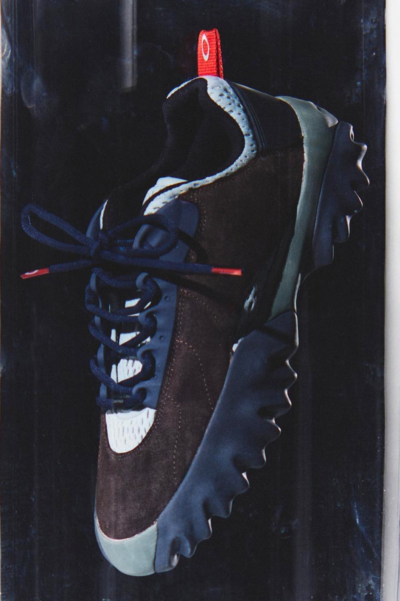 ブレインデッドxオークリーによる最新コラボチョップソーがリリース Brain Dead x Oakley Factory Team Chop Saw Brown/Mint/Black Release Information Limited Edition Footwear Sneaker Collaboration Drops