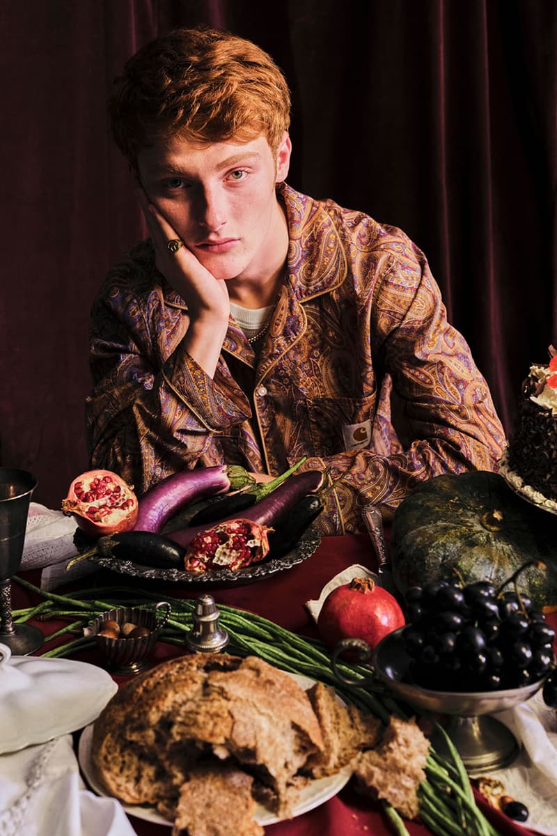 カーハート WIP x リバティ ファブリックスがパジャマコレクションをリリース Carhartt WIP x Liberty Fabrics pajamas collection has released