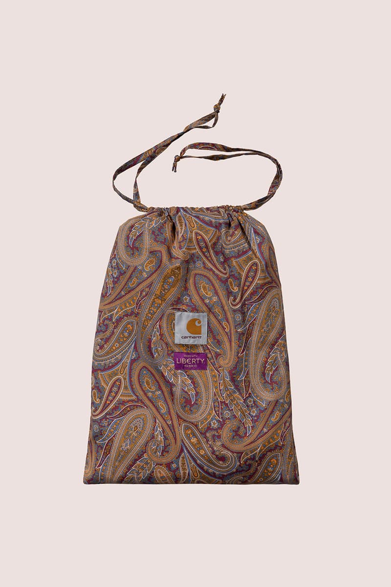 カーハート WIP x リバティ ファブリックスがパジャマコレクションをリリース Carhartt WIP x Liberty Fabrics pajamas collection has released
