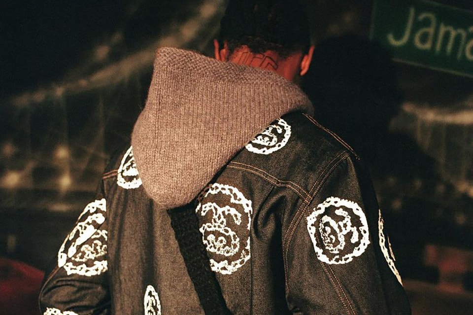 STUSSY ステューシー × DENIMTEARS デニムティアーズ コートS 
