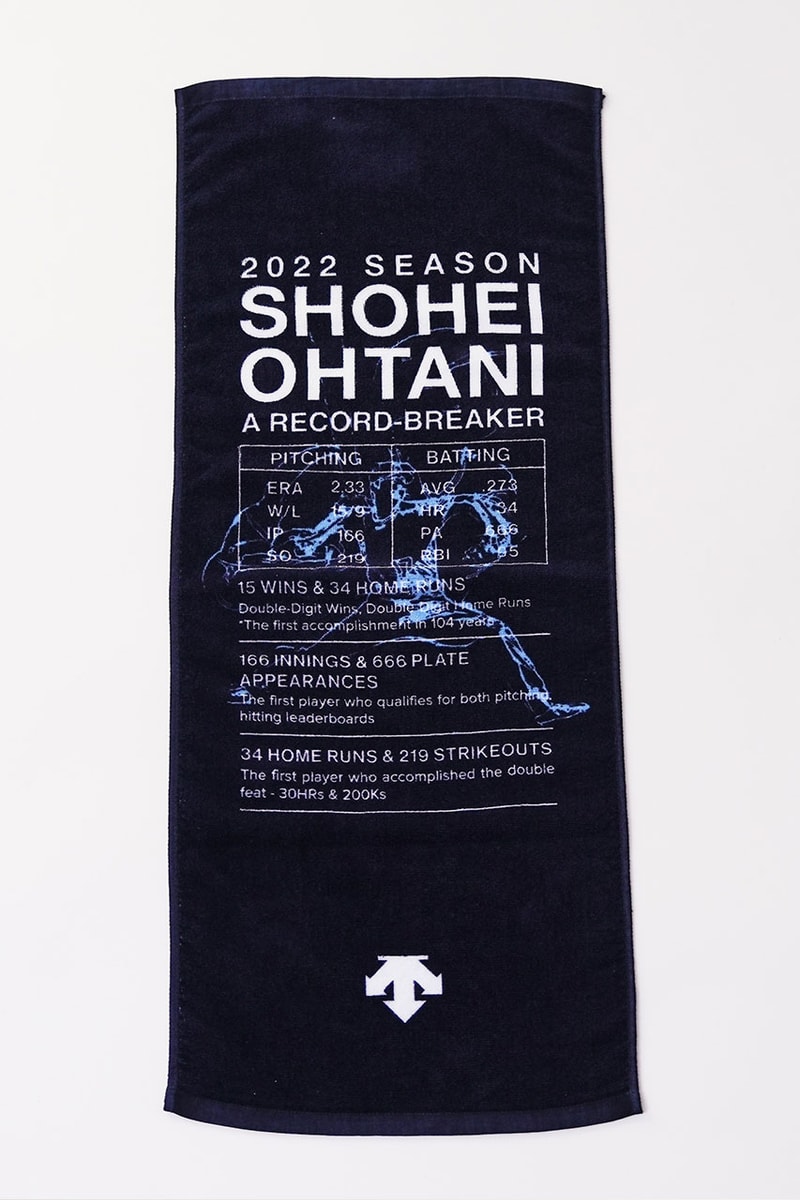 デサント x 大谷翔平の最新コラボコレクションが発売 DESCENTE Shohei Ohtani 2022 Collabo Collection Release Info