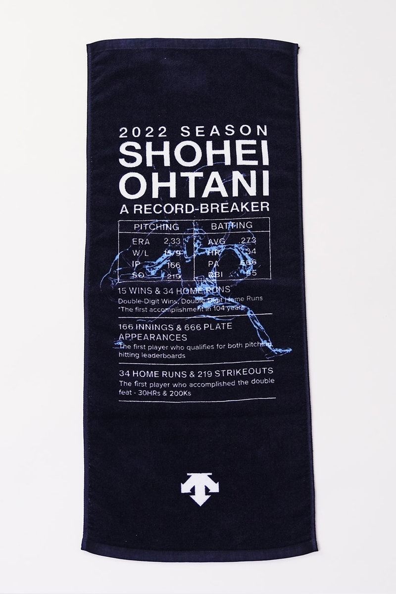 デサント x 大谷翔平の最新コラボコレクションが発売 DESCENTE Shohei Ohtani 2022 Collabo Collection Release Info
