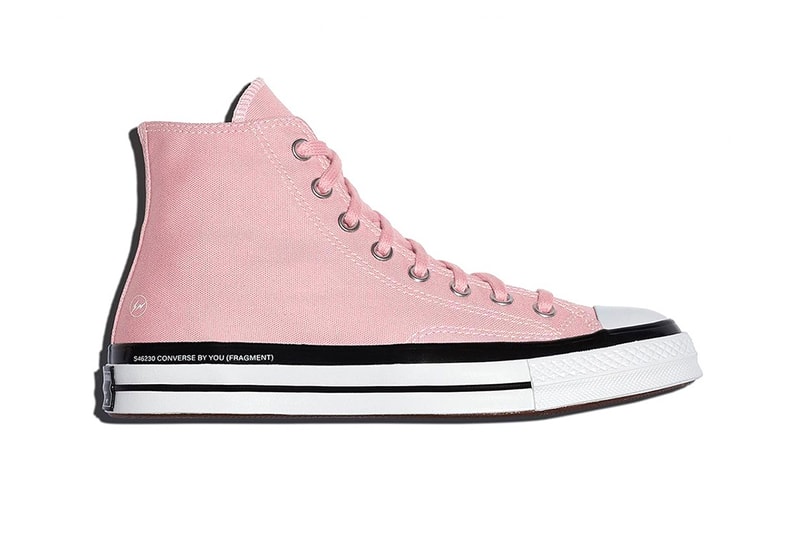 フラグメント デザインとコンバースがコラボモデル チャック 70をDSMLよりリリース fragment design Converse Chuck 70 Hi Low Blue Pink hiroshi fujiwara friday december 16 