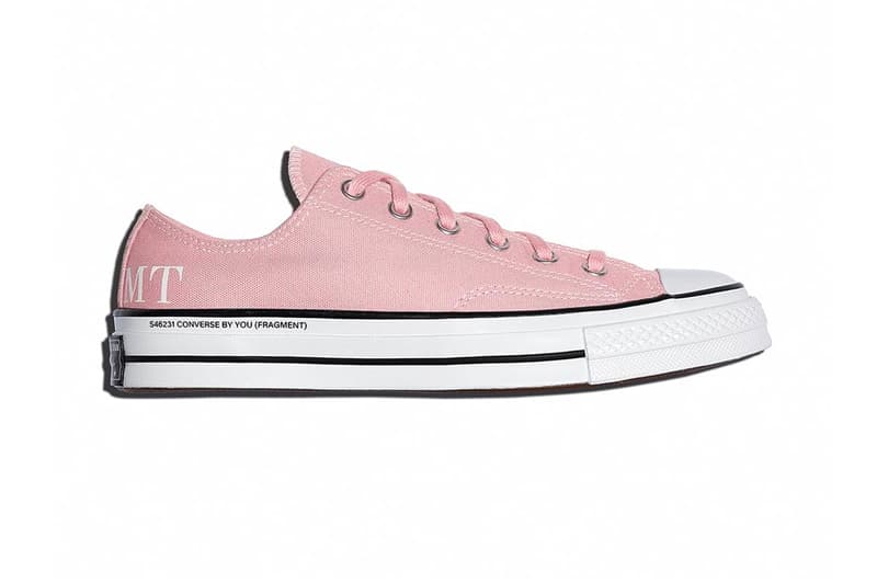 フラグメント デザインとコンバースがコラボモデル チャック 70をDSMLよりリリース fragment design Converse Chuck 70 Hi Low Blue Pink hiroshi fujiwara friday december 16 