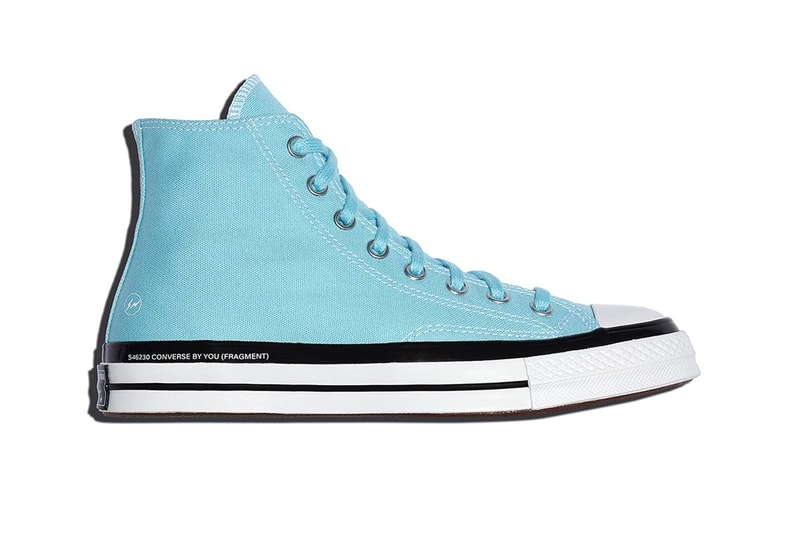 フラグメント デザインとコンバースがコラボモデル チャック 70をDSMLよりリリース fragment design Converse Chuck 70 Hi Low Blue Pink hiroshi fujiwara friday december 16 