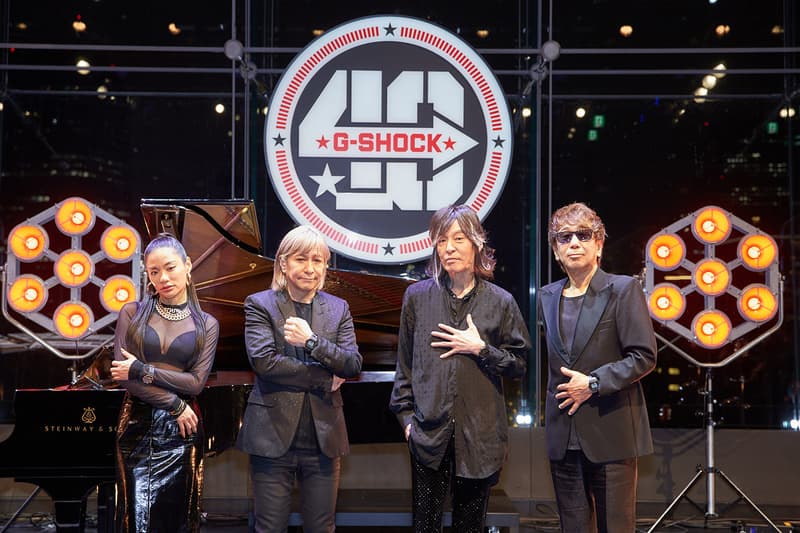 ジーショックが誕生40周年を記念し小室哲哉率いる TM ネットワーク とエーウィッチを迎えたスペシャルライブを開催 G-SHOCK anniversary premium night tetsuya komuro tm network awich