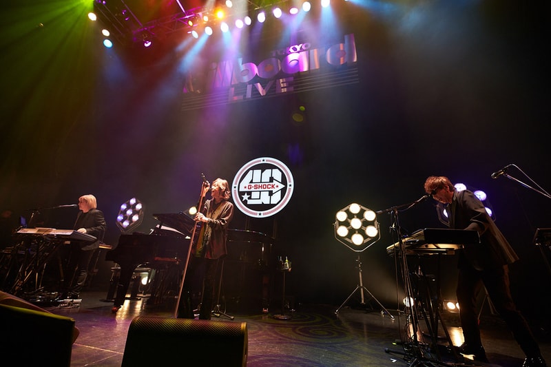 ジーショックが誕生40周年を記念し小室哲哉率いる TM ネットワーク とエーウィッチを迎えたスペシャルライブを開催 G-SHOCK anniversary premium night tetsuya komuro tm network awich