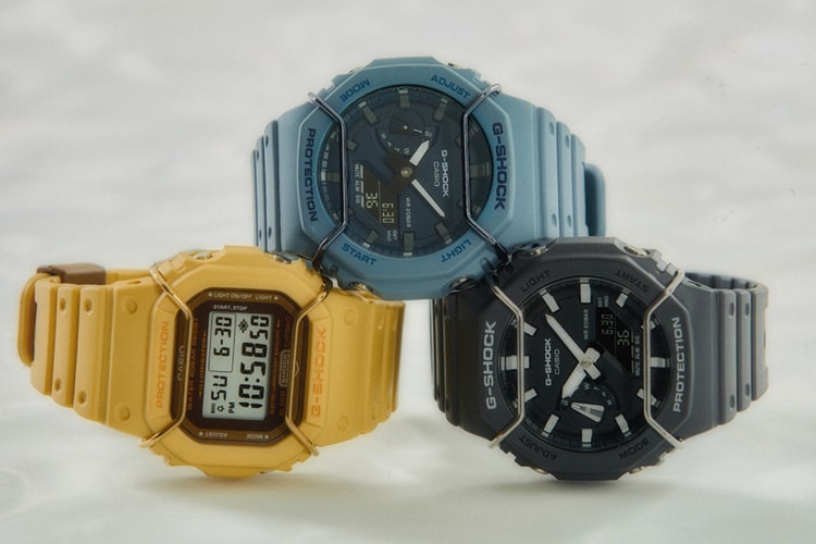 G-SHOCK からミニマルなワントーンカラーの “Tone on tone” シリーズがリリース