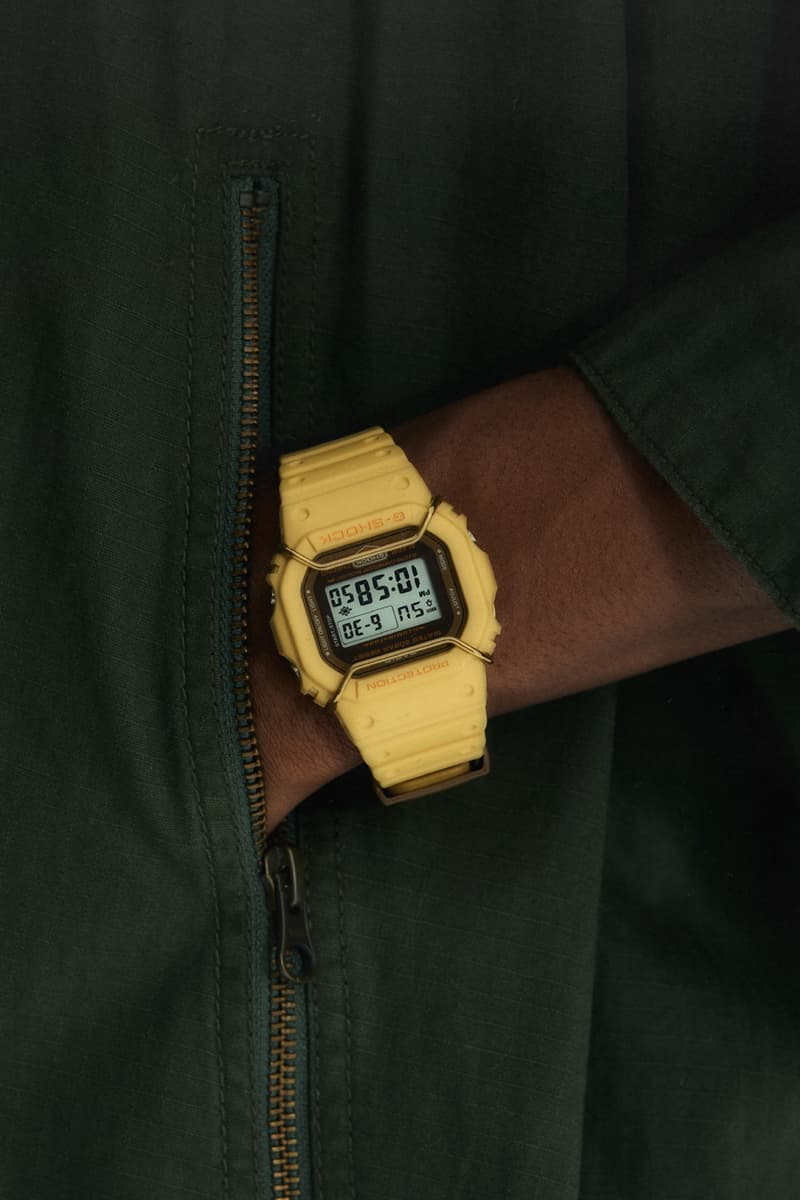 Gショックからミニマルなワントーンカラーの“トーンオントーン”シリーズがリリース  G-SHOCK Tone-On-Tone Protector Pack GA-2100PT-2A GA-2100PT-8A DW-5600PT-5 Monochromatic Watches DW-5000C Stainless Steel Case Bumper