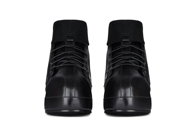 ジバンシィと(B).STROYがオールブラック仕様のレースアップブーツをリリース Givenchy Taps (B).STROY for Winter-Ready Leather Ankle Boots 