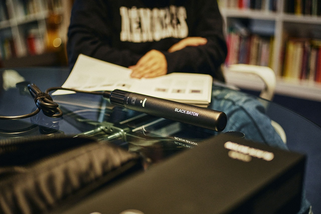 藤原ヒロシが語る業界初のスティック型ヘアドライヤー baton の魅力とコラボレーションについて  hiroshi fujiwara fragment cado black baton release interview RAMIDUS BLACK BEAUTY