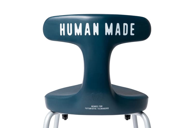 ヒューマン メイド x アーユル・チェアーによるコラボスツールが発売 NIGO®️ HUMAN MADE®️ taps ayur chair For Posture Correcting Seat blue release info date price 