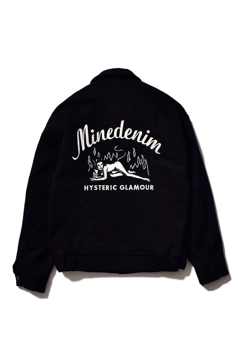 ヒステリックグラマーxマインデニムがコラボコレクションをローンチ HYSTERIC GLAMOUR x MINEDENIM collab collection has launched