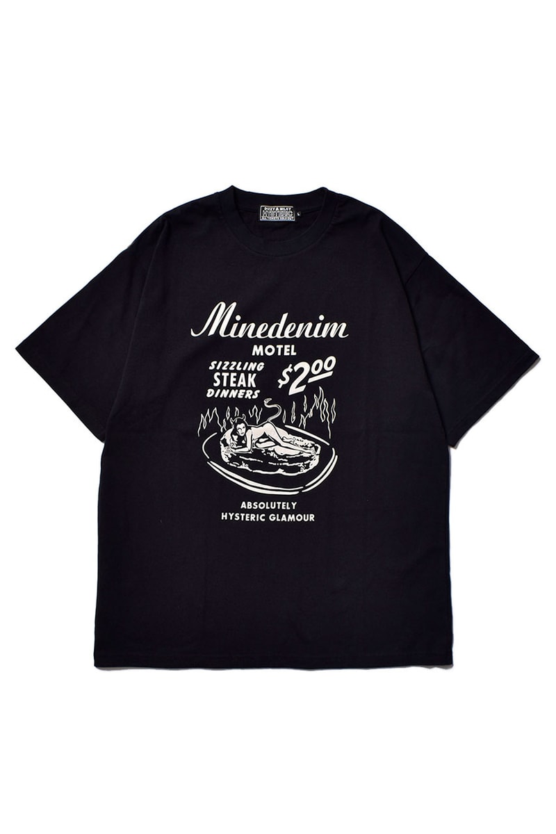 ヒステリックグラマーxマインデニムがコラボコレクションをローンチ HYSTERIC GLAMOUR x MINEDENIM collab collection has launched