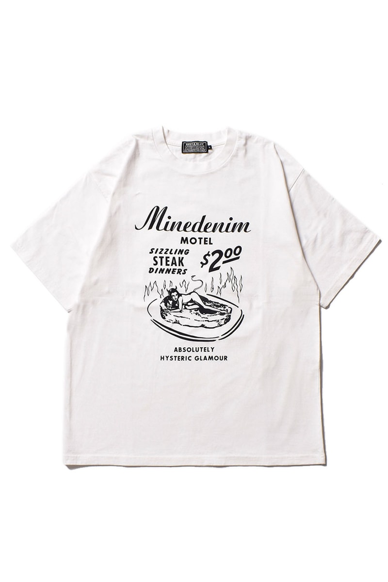 ヒステリックグラマーxマインデニムがコラボコレクションをローンチ HYSTERIC GLAMOUR x MINEDENIM collab collection has launched