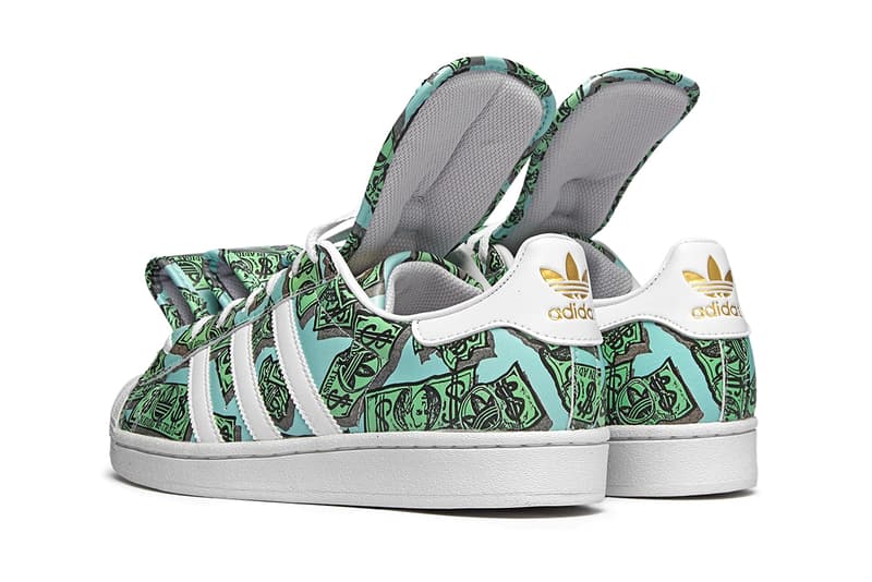 アディダスxジェレミースコットによる最新コラボモデル スーパースター “マネー”が発売 Jeremy Scott x adidas Originals Superstar "Money" Dollar Print JS HP6596 Release Information Drops Three Stripes OG Sneakers