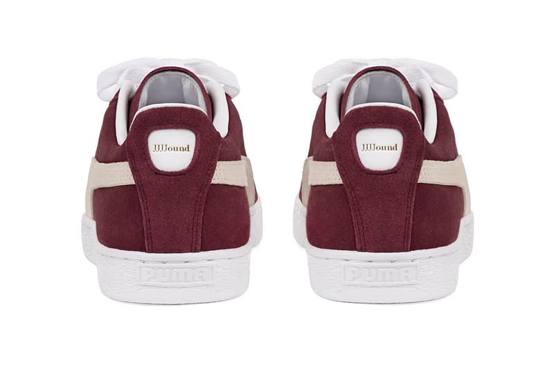 ジョウンドxプーマからクリスマスカラーを纏ったコラボ Suede がついにリリース jjjjound puma suede burgundy green tracksuits release date info store list buying guide photos price china exclusive