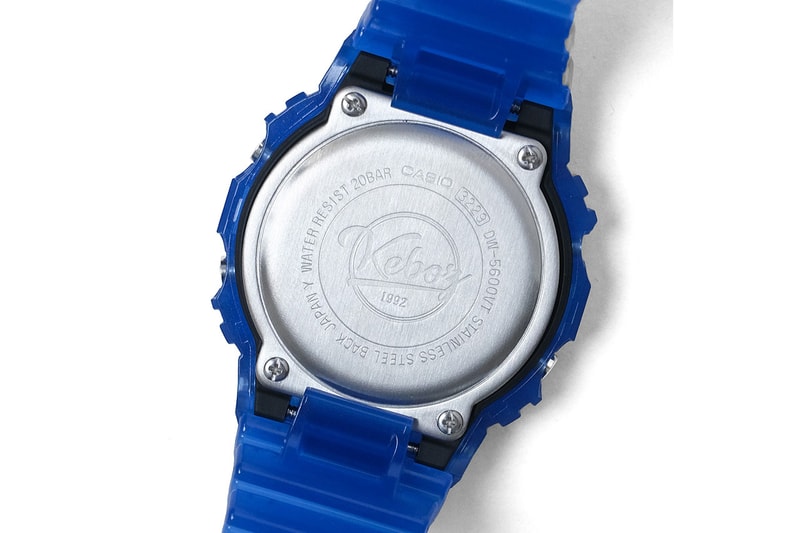 注目ブランド ケボズがGショックとのコラボ DW-5600をリリース keboz g-shock collab dw 5600 release info