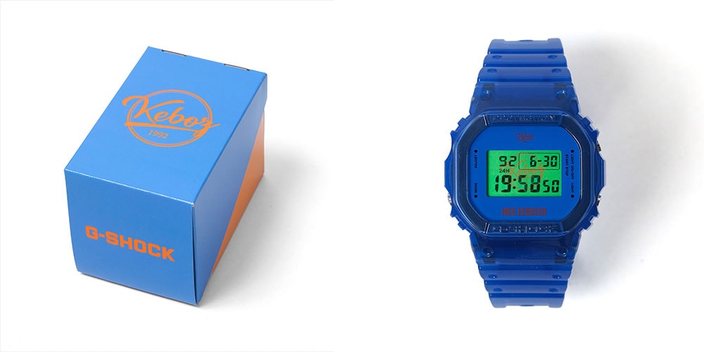 注目ブランド ケボズがGショックとのコラボモデルをリリース  