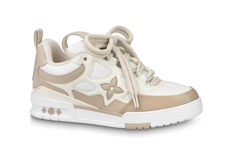 ルイ・ヴィトンから1990年代にインスパイアされた新作スケートシューズが登場 Louis Vuitton Readies the LV Skate Sneaker With Monogram Flower Detailing