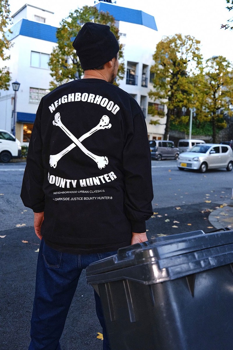ネイバーフッドが2023年の初売りアイテムを発表 neighborhood Futura Laboratories BOUNTY HUNTER collab items release info