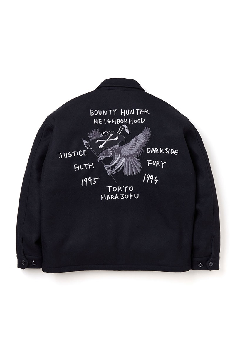 ネイバーフッドが2023年の初売りアイテムを発表 neighborhood Futura Laboratories BOUNTY HUNTER collab items release info