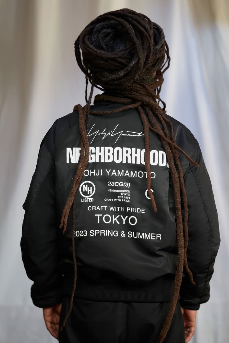 ネイバーフッド x ヨウジヤマモト プールオムのコラボコレクションがローンチ NEIGHBORHOOD x Yohji Yamamoto POUR HOMME collab collaction release info