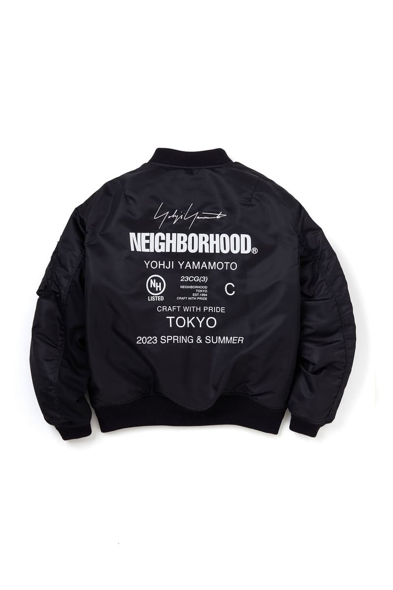 ネイバーフッド x ヨウジヤマモト プールオムのコラボコレクションがローンチ NEIGHBORHOOD x Yohji Yamamoto POUR HOMME collab collaction release info