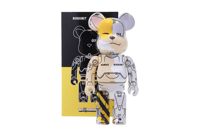 NERDUNIT x BARDOX x MEDICOM TOY のトリプルコラボ BE@RBRICK が登場