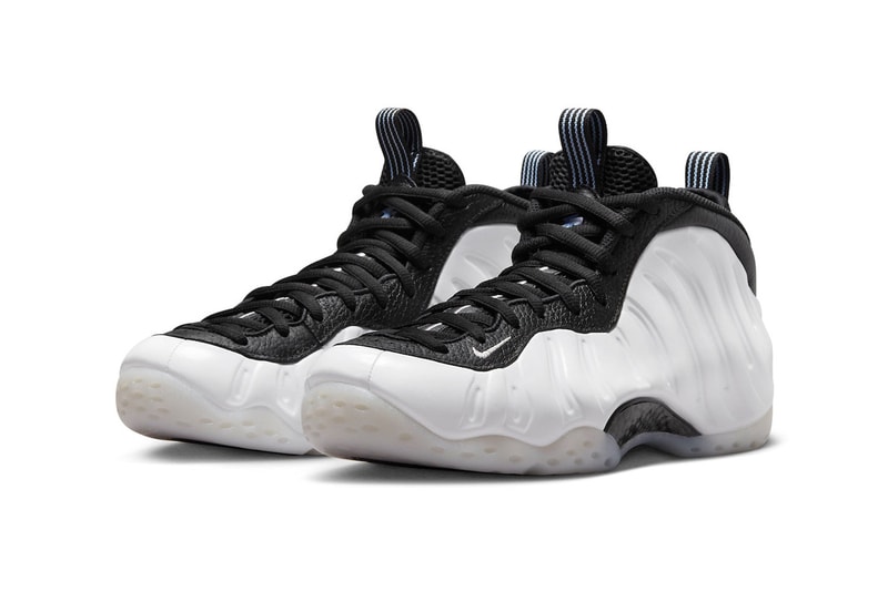 ナイキエアフォームポジットワンからホワイト/ブラックを纏ったPEモデルが登場 Official Look at the Nike Air Foamposite One "Penny PE" DV0815-100 white metallic silver black cobalt bliss racer blue penny hardaway orlando magic nba basketball shoe