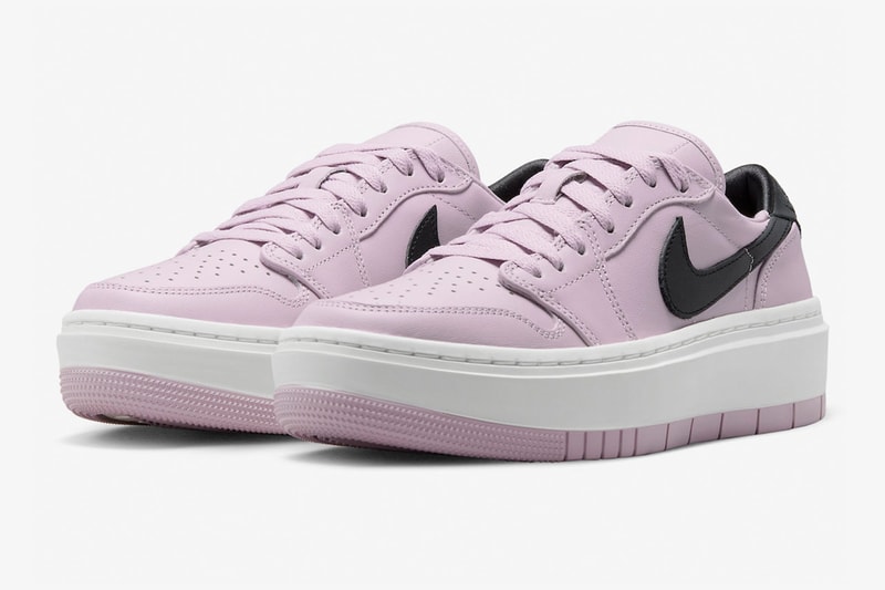 ジョーダンブランドからクールなピンクを纏ったエアジョーダン 1 エレベート ローの新作 “アイスド ライラック”が登場 Nike Air Jordan 1 Elevate Low Iced Lilac Images Release Details