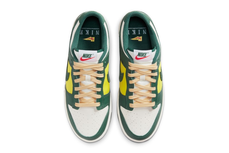 ナイキからオレゴン大学のチームカラーを彷彿とさせる新作モデル2型が登場 Nike Dunk AF1 Low Noble Green FD0350-133 Release Info air force 1 low FD0341-133 date store list buying guide photos price