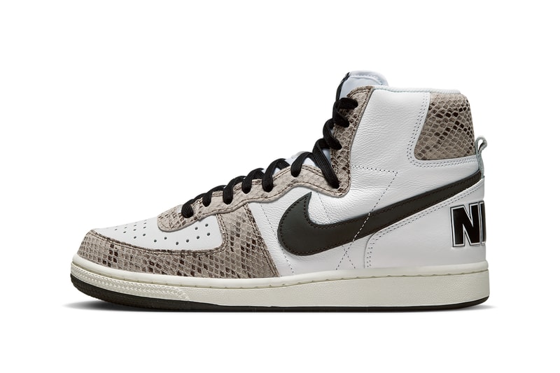ナイキターミネーターからスネークスキンを纏った新色モデルが登場 Nike Terminator High Cocoa Snake FB1318 100 Release Info date store list buying guide photos price