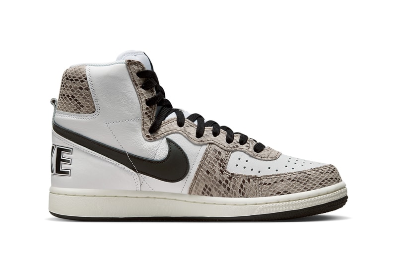 ナイキターミネーターからスネークスキンを纏った新色モデルが登場 Nike Terminator High Cocoa Snake FB1318 100 Release Info date store list buying guide photos price