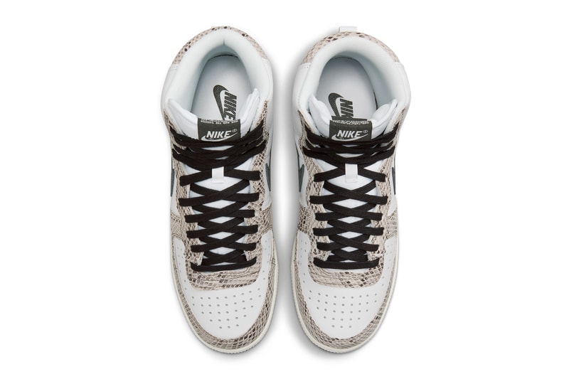 ナイキターミネーターからスネークスキンを纏った新色モデルが登場 Nike Terminator High Cocoa Snake FB1318 100 Release Info date store list buying guide photos price