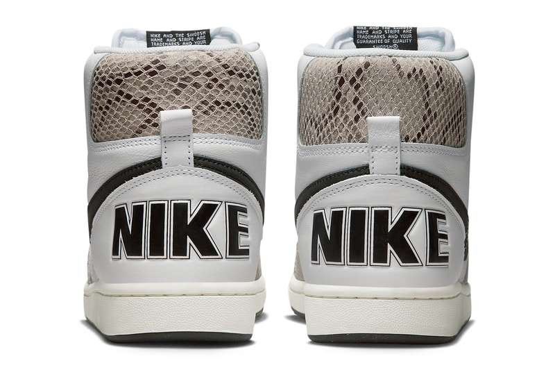 ナイキターミネーターからスネークスキンを纏った新色モデルが登場 Nike Terminator High Cocoa Snake FB1318 100 Release Info date store list buying guide photos price