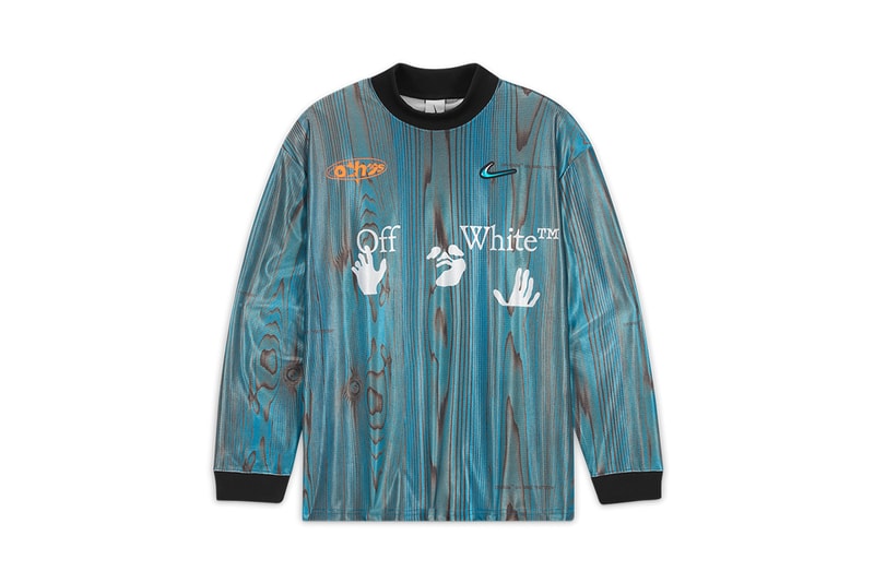 オフホワイト x ナイキによる最新アパレルコレクションが到着 off white nike goalkeeper jersey woven shorts tee release date info store list buying guide photos price 